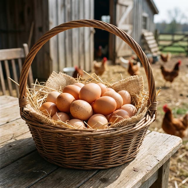 البيض الفريش