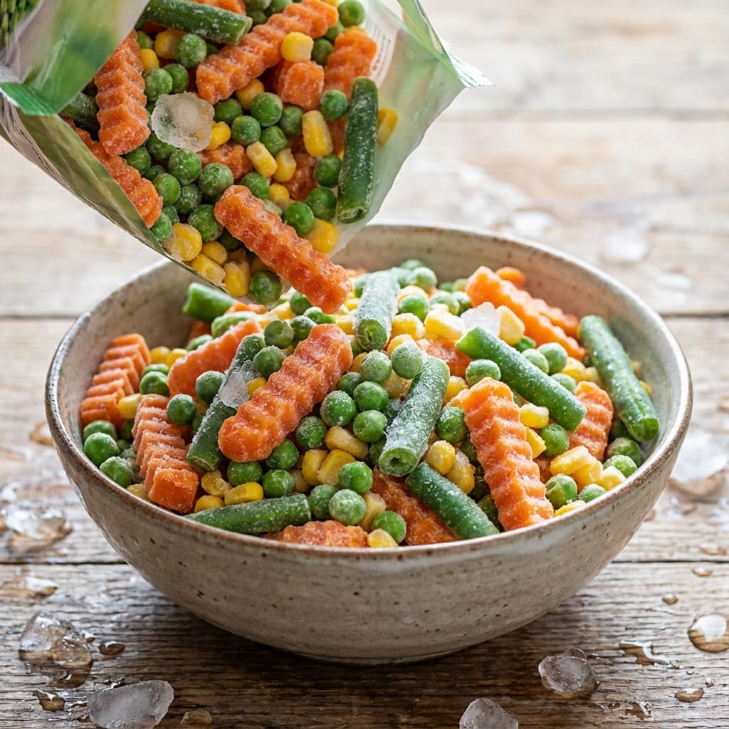 الخضروات والمجمدات