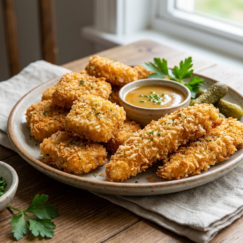 فطير بالدجاج والجبن